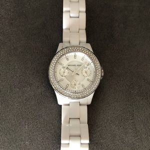 Michael Kors white watch